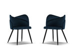 2-ių kėdžių komplektas Cosmopolitan Design Santana, mėlynas
