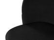 2-ių kėdžių komplektas Cosmopolitan Design Santana, juodas kaina ir informacija | Virtuvės ir valgomojo kėdės | pigu.lt