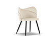 Kėdė Cosmopolitan Design Santana, smėlio kaina ir informacija | Virtuvės ir valgomojo kėdės | pigu.lt