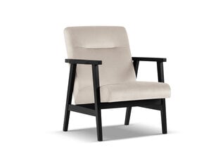 Кресло Cosmopolitan Design Tomar, бежевый/черный цвет цена и информация | Кресла в гостиную | pigu.lt