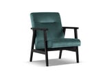 Кресло Cosmopolitan Design Tomar, зеленый/черный цвет