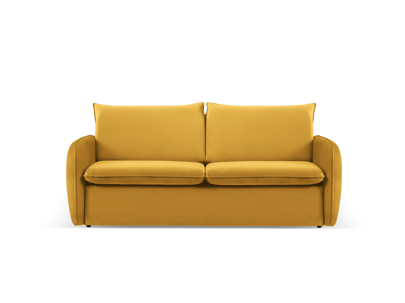 Sofa-lova Cosmopolitan Design Vienna, geltona цена и информация | Sofos | pigu.lt