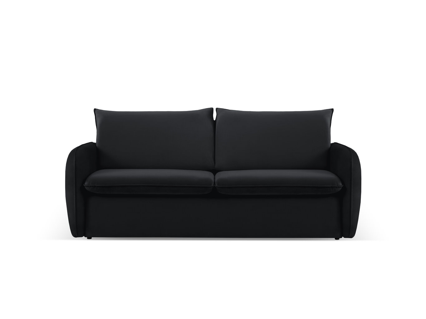 Sofa-lova Cosmopolitan Design Vienna, juoda kaina ir informacija | Sofos | pigu.lt