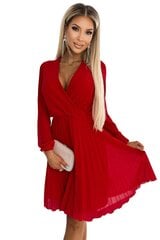 Suknelė moterims Numoco LKK186309.1900, raudona цена и информация | Платья | pigu.lt