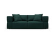 Sofa Milo Casa Esther, 214x103x78 cm, pilka kaina ir informacija | Sofos | pigu.lt