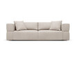 Sofa Milo Casa Esther, 248x103x78 cm, pilka kaina ir informacija | Sofos | pigu.lt