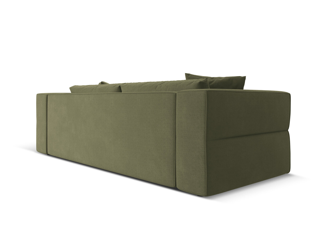 Sofa Milo Casa Esther, 248x103x78 cm, žalia kaina ir informacija | Sofos | pigu.lt