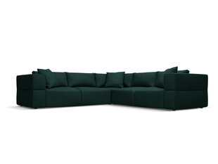 Sofa Milo Casa Esther, 285x285x78 cm, žalia kaina ir informacija | Sofos | pigu.lt