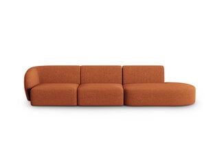 Sofa Milo Casa Paolo, 302x85x74 cm, oranžinė kaina ir informacija | Sofos | pigu.lt