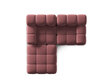 Minkštas kampas Milo Casa Tropea, rožinis kaina ir informacija | Minkšti kampai | pigu.lt