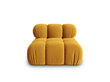 Fotelis Milo Casa Tropea, geltonas цена и информация | Svetainės foteliai | pigu.lt