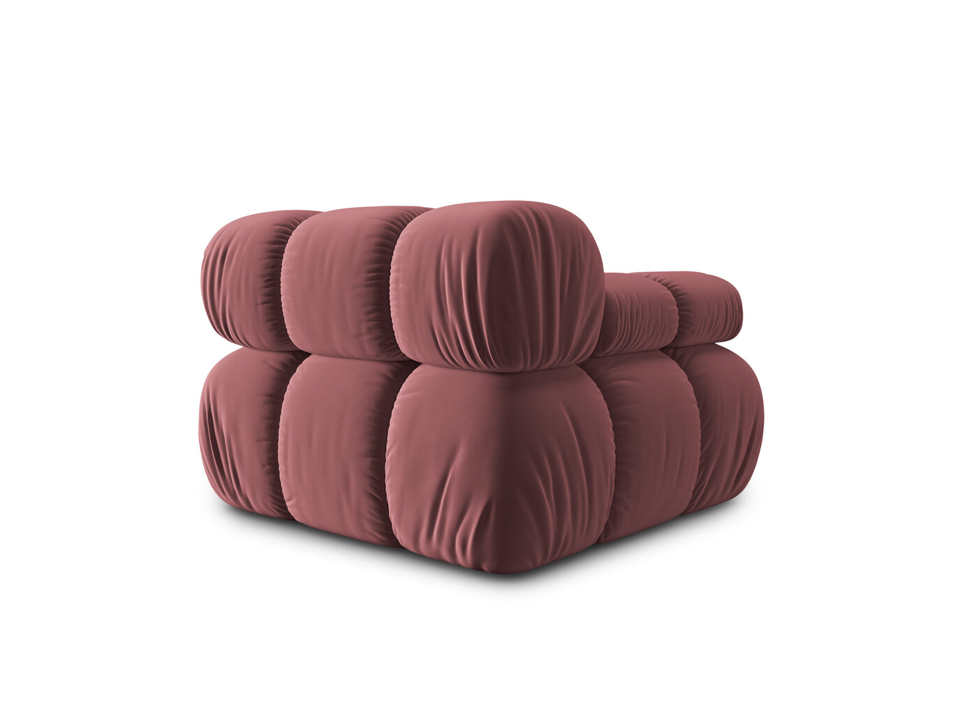 Fotelis Milo Casa Tropea, rožinis kaina ir informacija | Svetainės foteliai | pigu.lt
