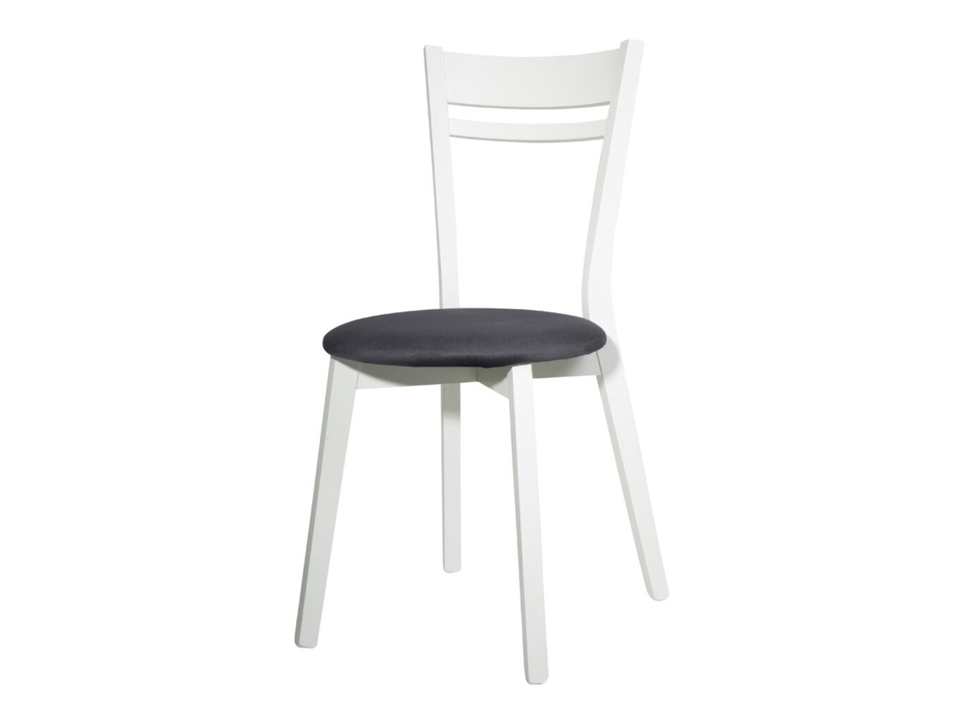 Kėdė BRW Keita, balta/pilka kaina ir informacija | Virtuvės ir valgomojo kėdės | pigu.lt