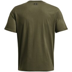 Under Armour marškinėliai vyrams Sportstyle Ss SW1006499.5654, žali kaina ir informacija | Vyriški marškinėliai | pigu.lt