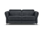 Dvivietė odinė sofa Windsor & Co Hubble, 103x176x76 cm, tamsiai mėlyna