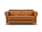 Dvivietė odinė sofa Windsor & Co Hubble, 103x176x76 cm, šviesiai ruda