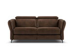 Dvivietė odinė sofa Windsor & Co Hubble, 103x176x76 cm, ruda