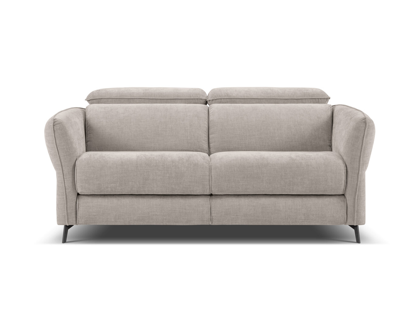 Dvivietė sofa Windsor & Co Hubble, 103x176x76 cm, šviesiai pilka kaina ir informacija | Sofos | pigu.lt