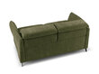 Dvivietė sofa Windsor & Co Hubble, 103x176x76 cm, žalia цена и информация | Sofos | pigu.lt