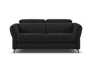 Dvivietė sofa Windsor & Co Hubble, 103x176x76 cm, juoda kaina ir informacija | Sofos | pigu.lt