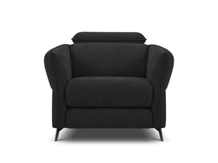 Кресло Windsor & Co Hubble, 100x96x76 см, черный цвет цена и информация | Кресла в гостиную | pigu.lt