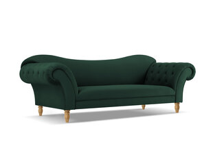 Sofa Windsor & Co Juno, 236x96x86 cm, žalia/aukso kaina ir informacija | Sofos | pigu.lt