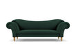 Sofa Windsor & Co Juno, 236x96x86 cm, žalia/aukso цена и информация | Sofos | pigu.lt