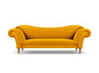 Sofa Windsor & Co Juno, 236x96x86 cm, geltona/aukso kaina ir informacija | Sofos | pigu.lt