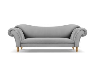 Sofa Windsor & Co Juno, 236x96x86 cm, pilka/aukso kaina ir informacija | Sofos | pigu.lt