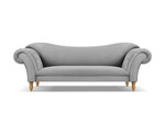Sofa Windsor & Co Juno, 236x96x86 cm, pilka/aukso