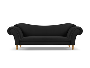 Sofa Windsor & Co Juno, 236x96x86 cm, juoda/aukso kaina ir informacija | Sofos | pigu.lt