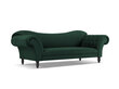 Sofa Windsor & Co Juno, 236x96x86 cm, žalia/juoda цена и информация | Sofos | pigu.lt