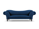 Sofa Windsor & Co Juno, 236x96x86 cm, mėlyna/juoda