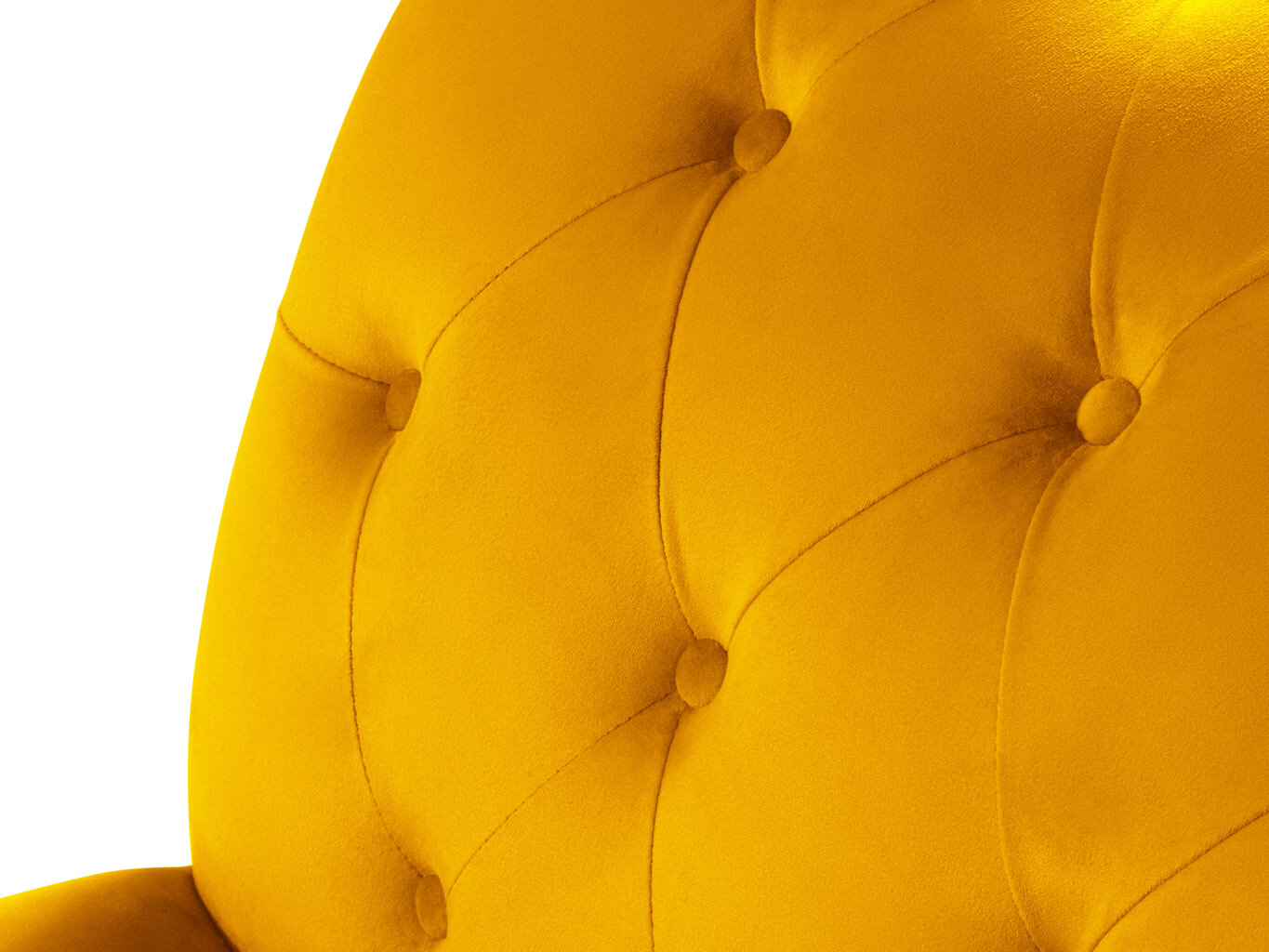 Sofa Windsor & Co Juno, 236x96x86 cm, geltona/juoda цена и информация | Sofos | pigu.lt
