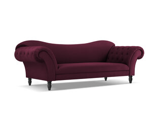 Sofa Windsor & Co Juno, 236x96x86 cm, raudona/juoda kaina ir informacija | Sofos | pigu.lt