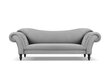 Sofa Windsor & Co Juno, 236x96x86 cm, pilka/juoda kaina ir informacija | Sofos | pigu.lt