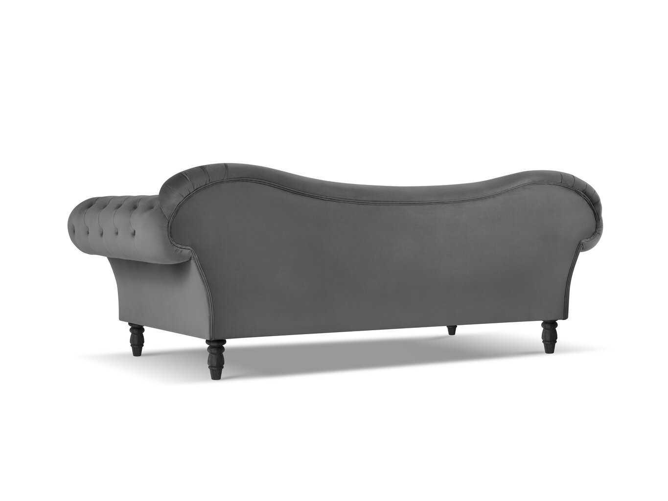 Sofa Windsor & Co Juno, 236x96x86 cm, pilka/juoda цена и информация | Sofos | pigu.lt