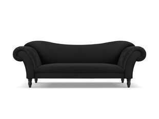 Sofa Windsor & Co Juno, 236x96x86 cm, juoda kaina ir informacija | Sofos | pigu.lt
