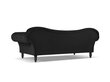 Sofa Windsor & Co Juno, 236x96x86 cm, juoda цена и информация | Sofos | pigu.lt