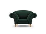 Кресло Windsor & Co Juno, 132x96x91 см, зеленый/золотой цвет