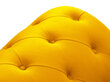 Fotelis Windsor & Co Juno, 132x96x91 cm, geltonas/aukso kaina ir informacija | Svetainės foteliai | pigu.lt