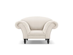 Fotelis Windsor & Co Juno, 132x96x91 cm, smėlio/juodas kaina ir informacija | Svetainės foteliai | pigu.lt
