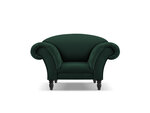 Fotelis Windsor & Co Juno, 132x96x91 cm, žalias/juodas