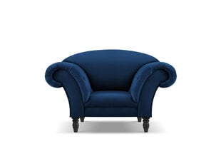 Fotelis Windsor & Co Juno, 132x96x91 cm, mėlynas/juodas цена и информация | Кресла в гостиную | pigu.lt