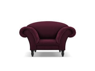 Fotelis Windsor & Co Juno, 132x96x91 cm, raudonas/juodas цена и информация | Кресла в гостиную | pigu.lt