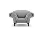 Fotelis Windsor & Co Juno, 132x96x91 cm, pilkas/juodas
