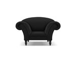 Fotelis Windsor & Co Juno, 132x96x91 cm, juodas