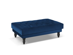 Пуф Windsor & Co Juno, 126x75x42 см, синий/черный цвет цена и информация | Кресла-мешки и пуфы | pigu.lt