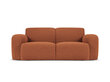 Dvivietė Sofa Windsor & Co Lola, 170x95x72 cm, ruda kaina ir informacija | Sofos | pigu.lt