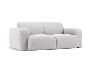 Dvivietė Sofa Windsor & Co Lola, 170x95x72 cm, šviesiai pilka kaina ir informacija | Sofos | pigu.lt